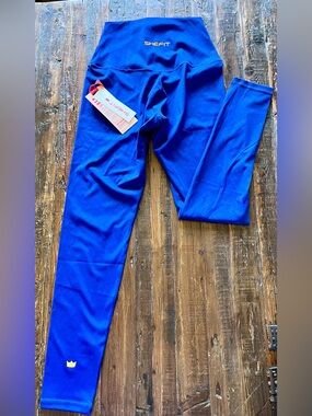 SHEFIT women’s Royal Blue High-Waist Tummy Control Active Leggings Sz M NWT